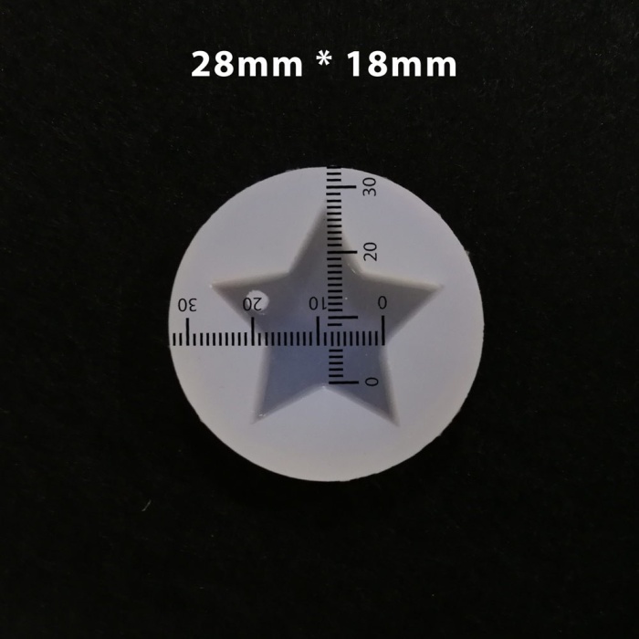 Reçine Epoksi Kalıp-delikli Yıldız - E8