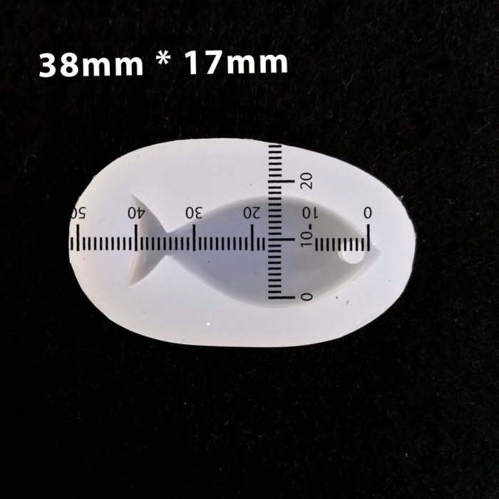 Reçine Epoksi Kalıp-delikli Balık - E9