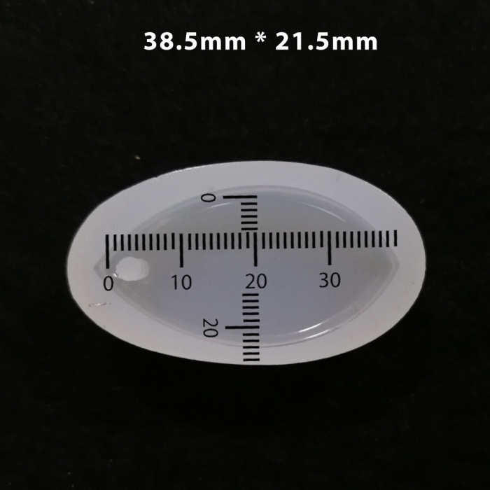 Reçine Epoksi Kalıp-delikli Oval -  E15