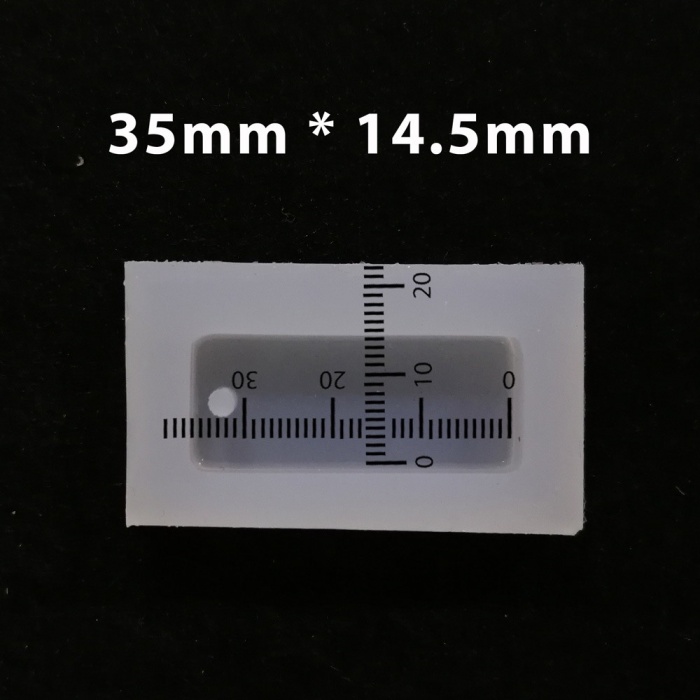 Reçine Epoksi Kalıp-delikli Dikdörtgen - E18