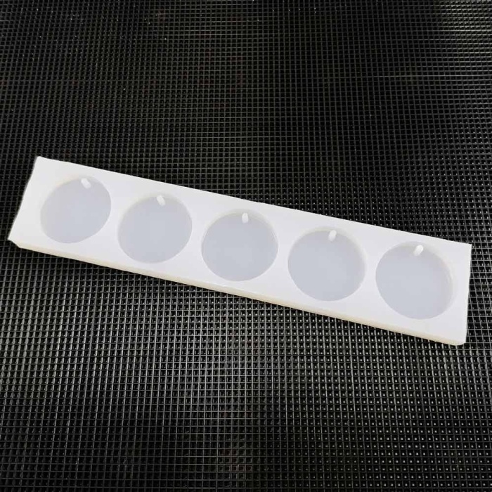 Reçine Epoksi Magent Kalıp - Çoklu Yuvarlak - E00