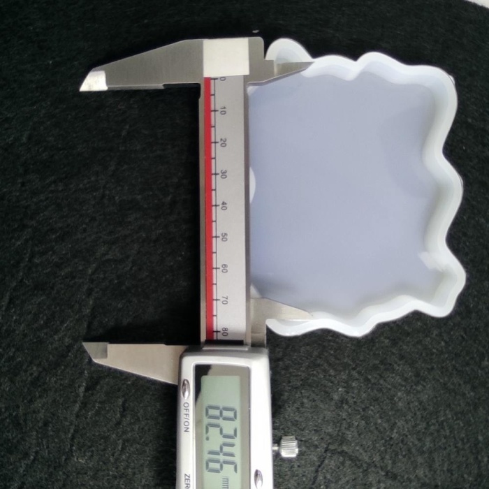 Bardak Altı Reçine Epoksi Kalıp - Dalgalı -Kod:57