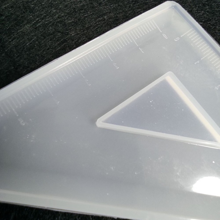 Reçine Epoksi Üçgen Cetvel Kalıp -Kod:88