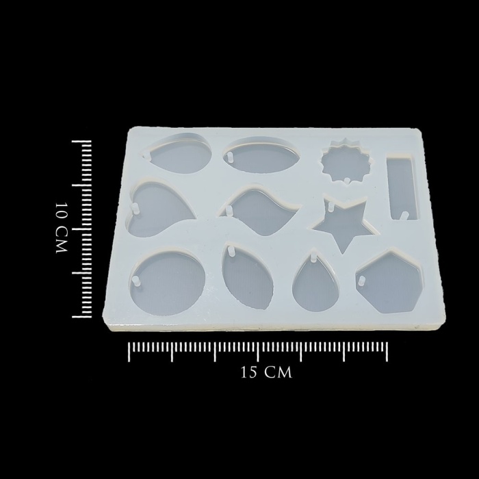 Çoklu Büyük Epoksi Kalıp - Takı Kalıbı - ÇK1