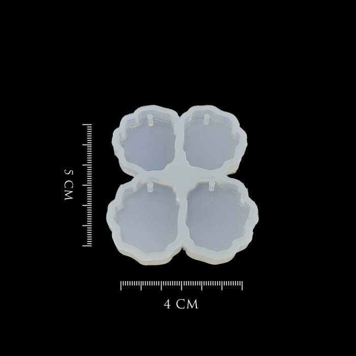 Dörtlü Küçük Takı Epoksi Kalıp -DK1
