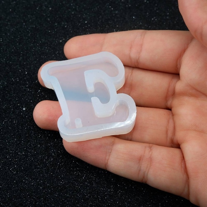 Reçine Epoksi Harf Kalıp - E