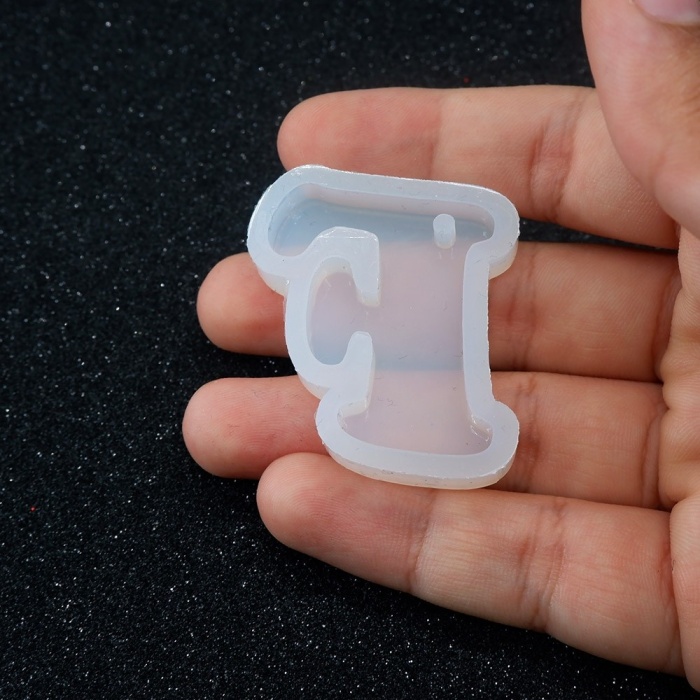 Reçine Epoksi Harf Kalıp - F