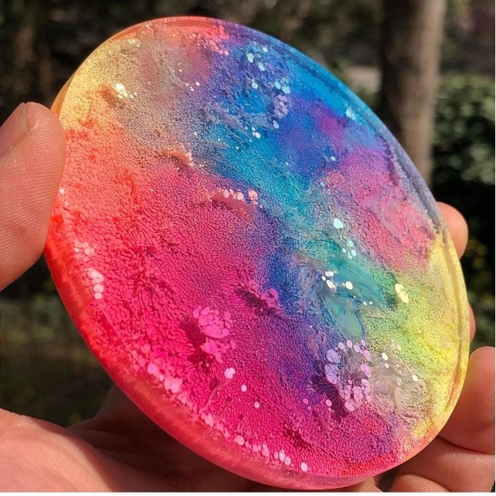 Alkol Bazlı Epoksi Boya ve Renklendiricisi 15 cc -Sarı Ebru Pigment