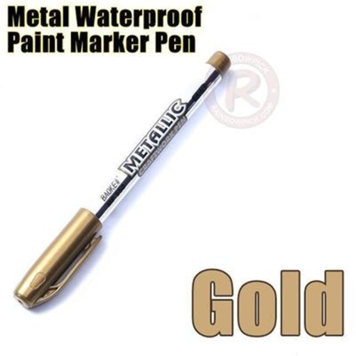 Gold Epoksi Varak Kalem - Alkol bazlı Metalik