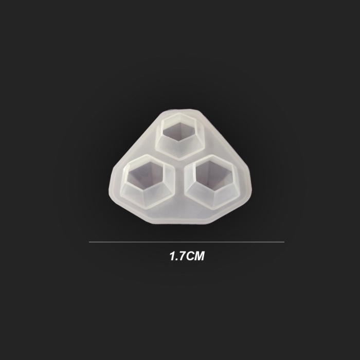 Kristal Damla Reçine Epoksi Kalıp - Küçük Boy -Kod:63