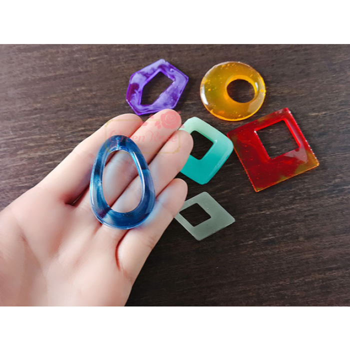 Kuplu Süsleme Reçine Epoksi Kalıp -Kod:216