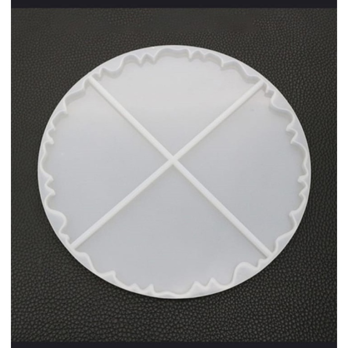 4Lü Bardak Alti Reçine Epoksi Kalıp -Kod:225