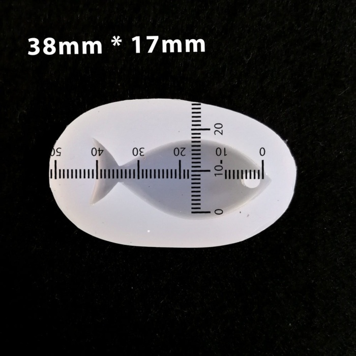 Reçine Epoksi Kalıp-delikli Balık - E9