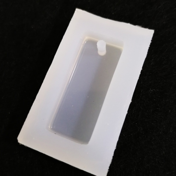 Reçine Epoksi Kalıp-delikli Dikdörtgen - E18