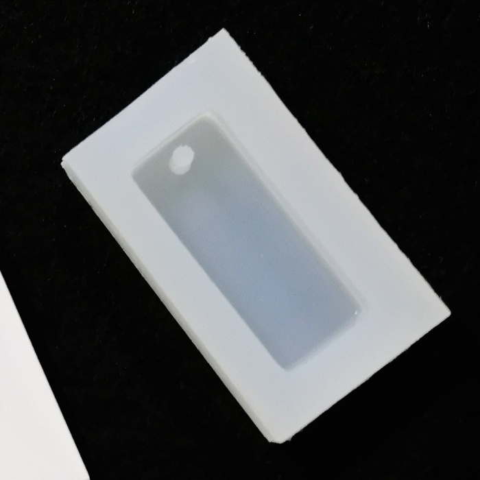 Reçine Epoksi Kalıp - delikli Dikdörtgen - E19