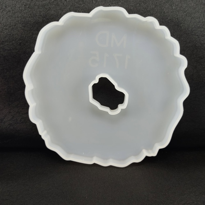 Kenar Dalgalı bardak altlığı Reçine Epoksi Kalıp -Kod:252