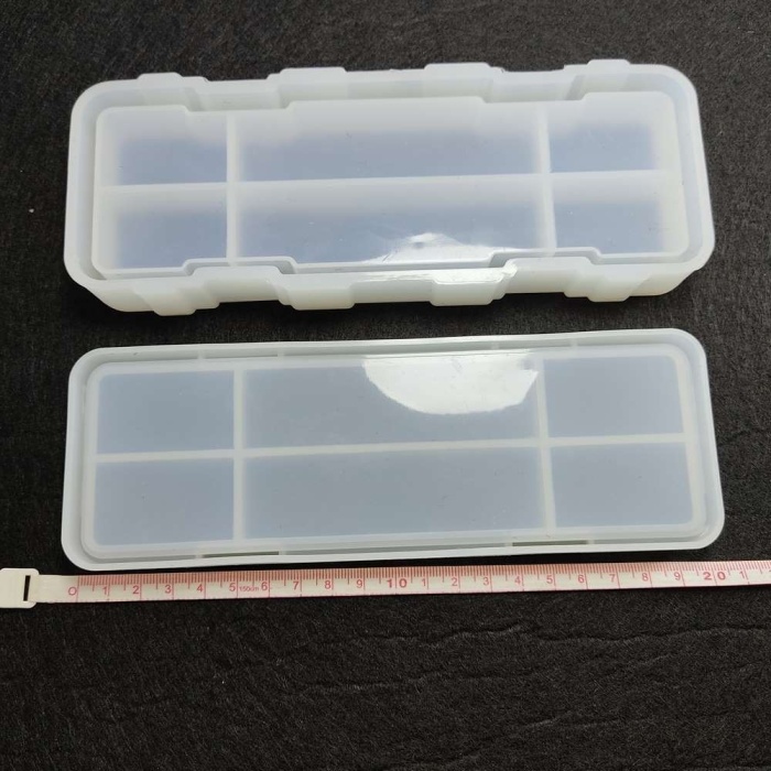 Makyaj Kutusu - Epoksi ve Beton Silikon Kalıbı -Kod:235