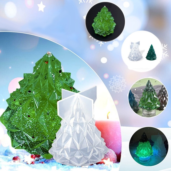 Kristal Taş Reçine Epoksi, Sabun ve Mum Kalıbı 6 x 4 cm -Kod:84