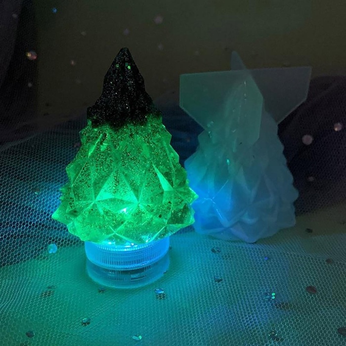 Kristal Taş Reçine Epoksi, Sabun ve Mum Kalıbı 6 x 4 cm -Kod:84