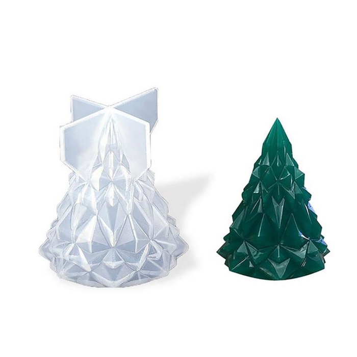 Kristal Taş Reçine Epoksi, Sabun ve Mum Kalıbı 6 x 4 cm -Kod:84