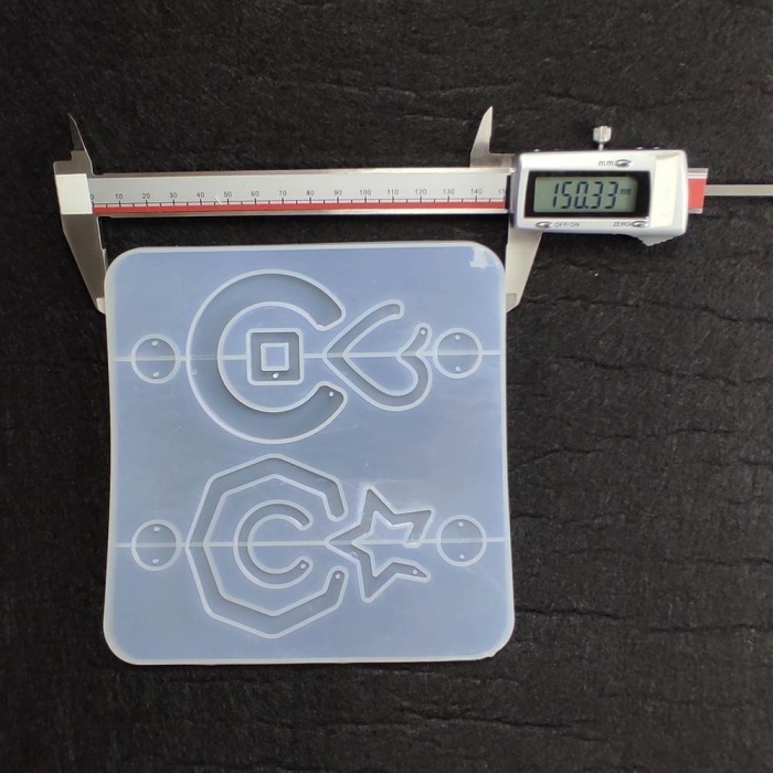 Küpe Reçine Epoksi Kalıp -Kod:232