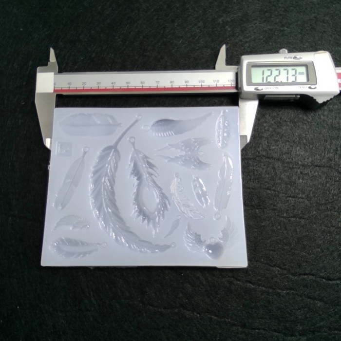 Reçine Epoksi ve Sabun Mini Yapraklar Kalıbı - Kod:104