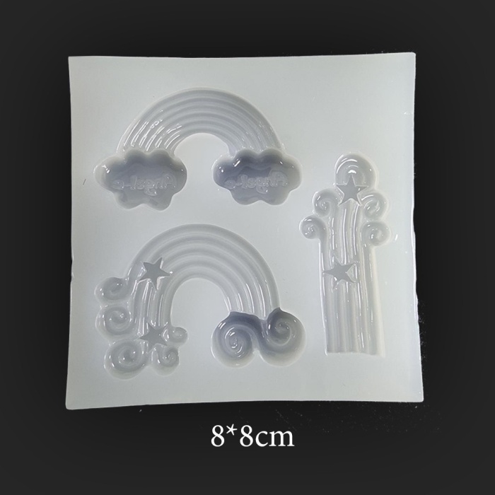 Gökkuşağı Reçine Epoksi Kalıp -Kod:60