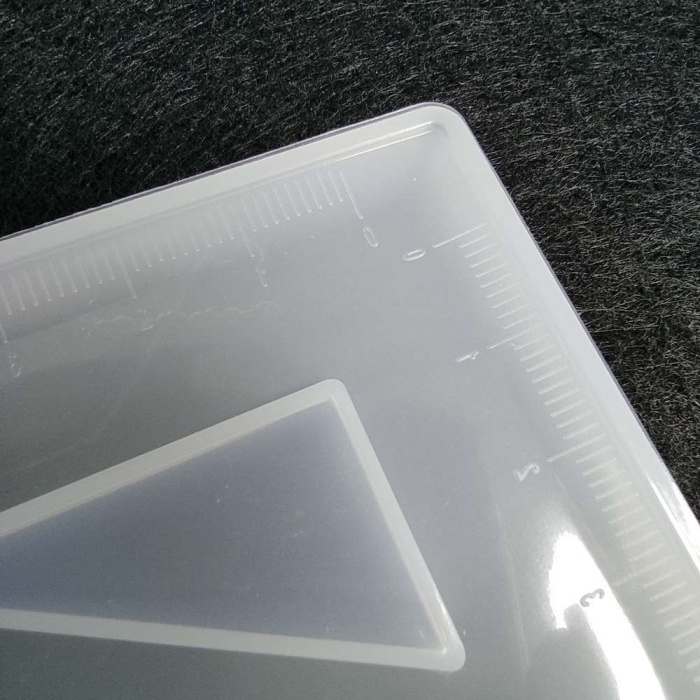 Reçine Epoksi Gönye Cetvel Kalıp -Kod:89