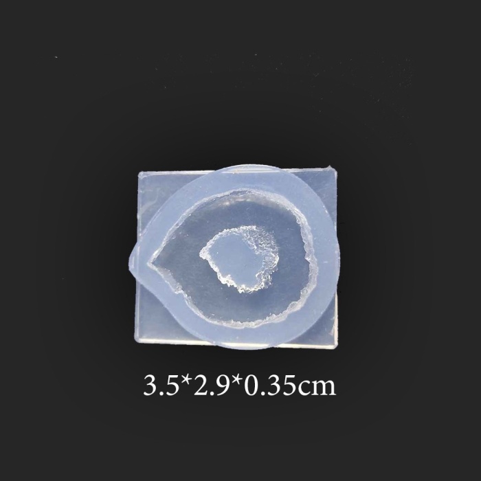 Reçine Epoksi Silikon Kolye Kalıbı -Kod:116