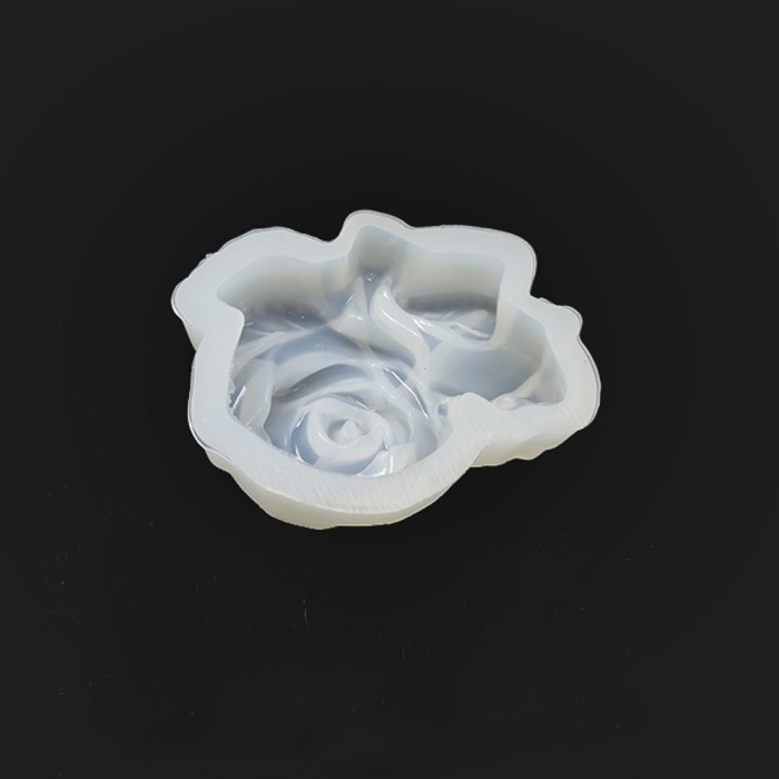 Reçine Epoksi,Sabun,Mum ve Beton Kalıbı- Mini Gül -Kod:38