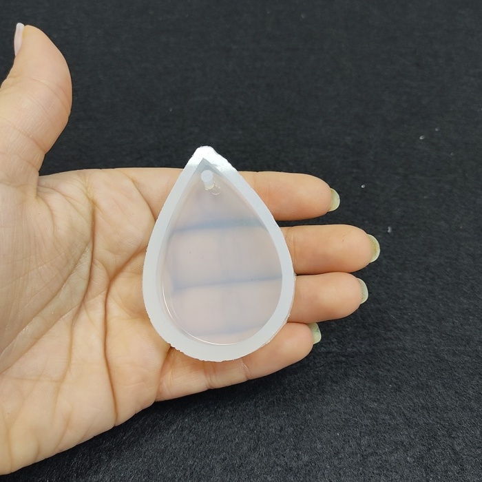 Reçine Epoksi Kalıp Kolye Anahtarlık Damla - A16