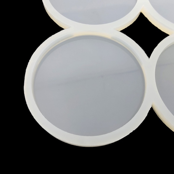 Yuvarlak Dörtlü Kalıp - Reçine Epoksi Kalıp - ÇB3