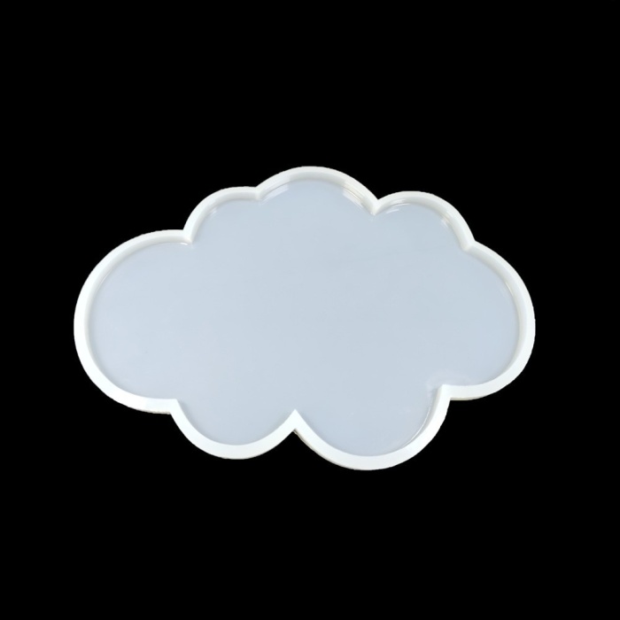 Silikon Tepsi Reçine Epoksi Kalıp - Bulut - T2