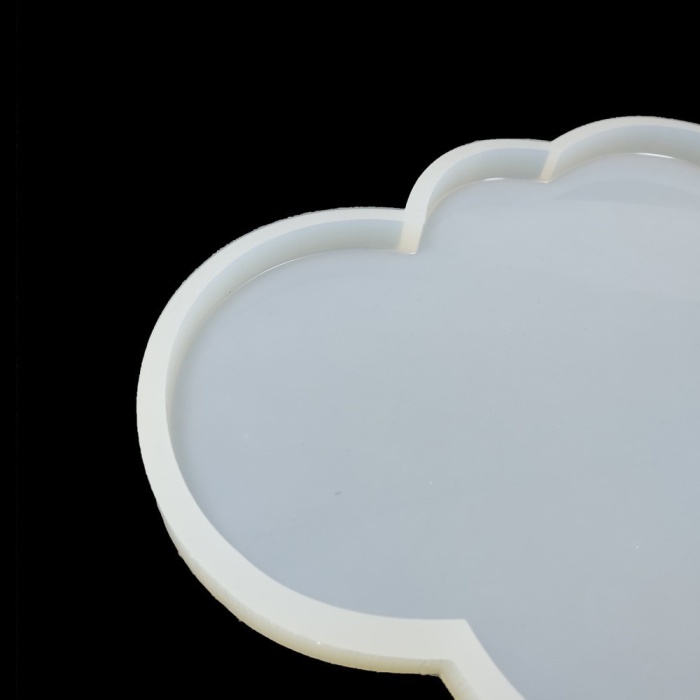 Silikon Tepsi Reçine Epoksi Kalıp - Bulut - T2