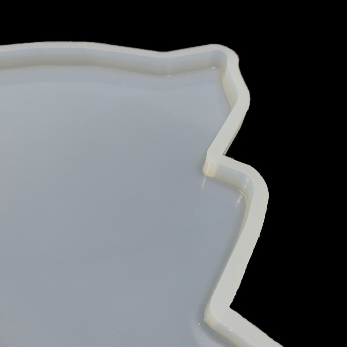 Dalgalı Dikdörtgen Tepsi  Epoksi Silikon Kalıp - T8