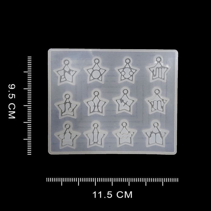 Burçlar Epoksi Silikon Kalıp -Kod:170