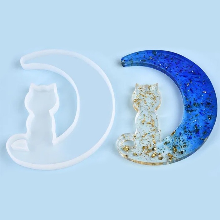 Kedi Epoksi ve Beton Kalıbı -Kod:273