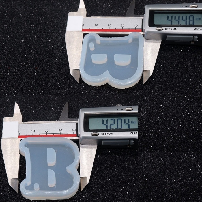 Reçine Epoksi Harf Kalıp -  B