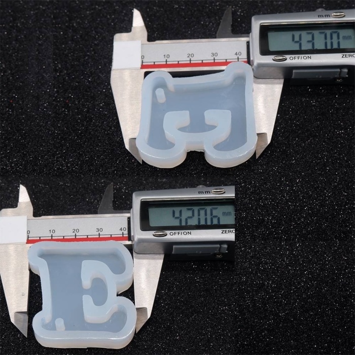 Reçine Epoksi Harf Kalıp - E