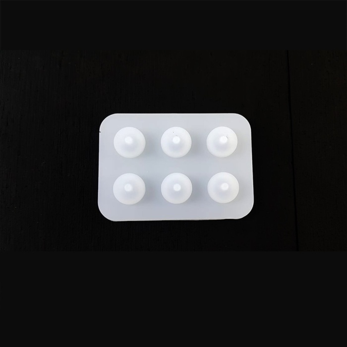 10 mm Reçine epoksi Tesbih ve Boncuk Kalıbı - Yuvarlak - Kod:299