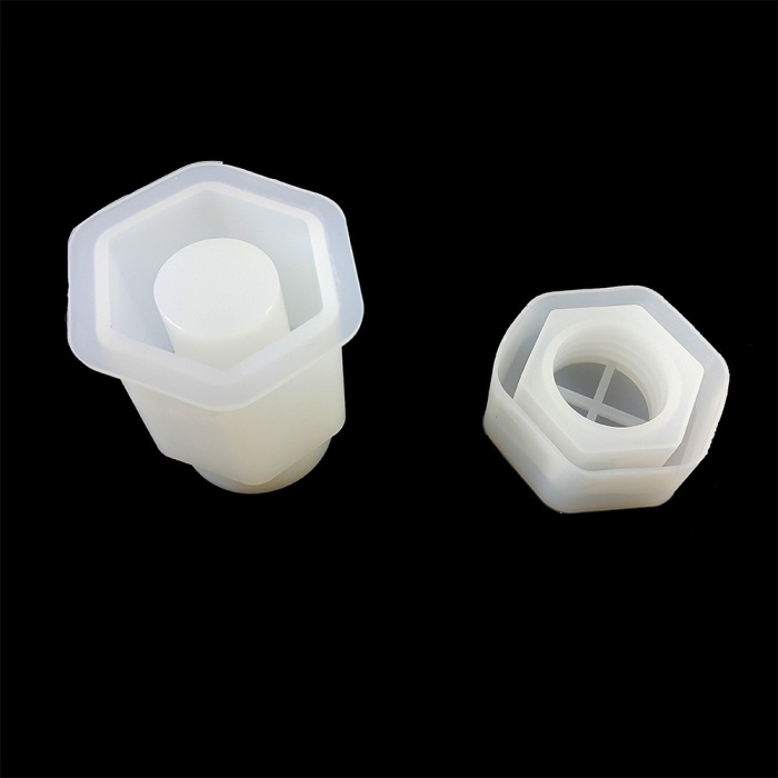 Kapaklı Kavanoz Reçine epoksi Kalıbı -Kod:342