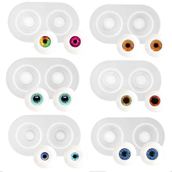 Göz Epoksi Silikon Kalıbı - Küçük -Kod:920c