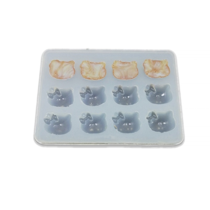 Hello Kitty Ayıcık Silikon  Epoksi Kalıp - H2