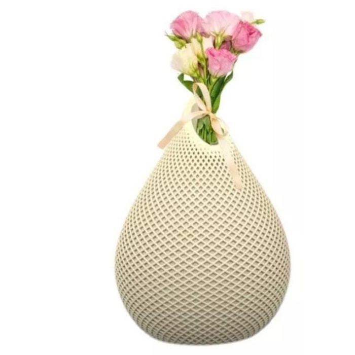 Tombul Tasarım Çiçek Beton Kalıbı - Hobi Silikon Kalıbı -Kod:533