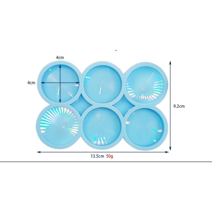 13,5cm x 9,2cm Hologramlı Popsocket Kalıbı - Kod:515