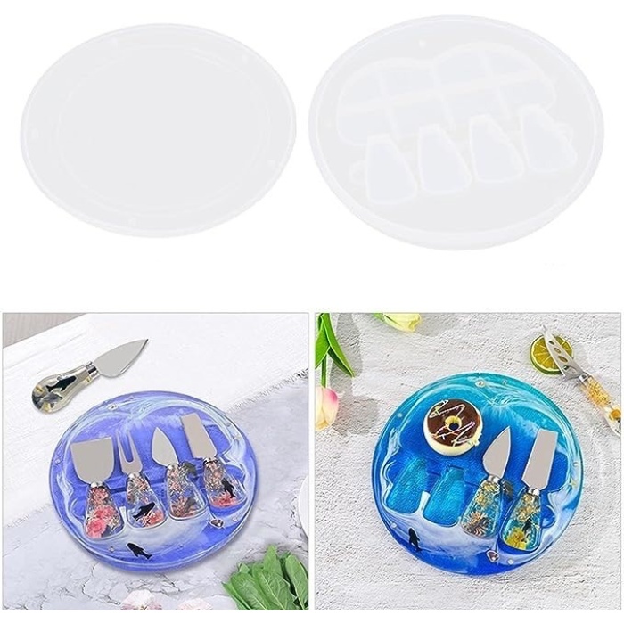 Peynir Bıçağı Standı Silikon Kalıbı - Hobi Silikon Kalıbı -Kod:460