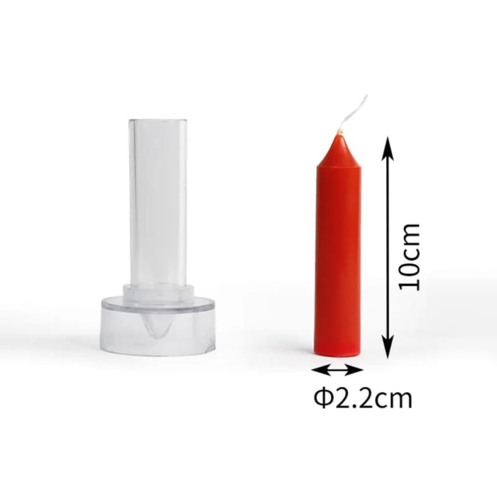 Yuvarlak Klasik Mika Mum Kalıbı - Mika Model: