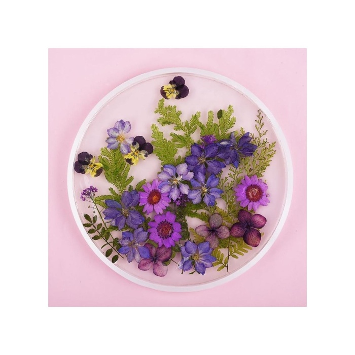 50 cm - Yuvarlak Tepsi Kalıbı - SNT-T137 (inci)