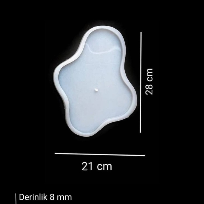 Tek Katlı Sunumluk Hobi Silikon Kalıbı (Snt-K117inci)