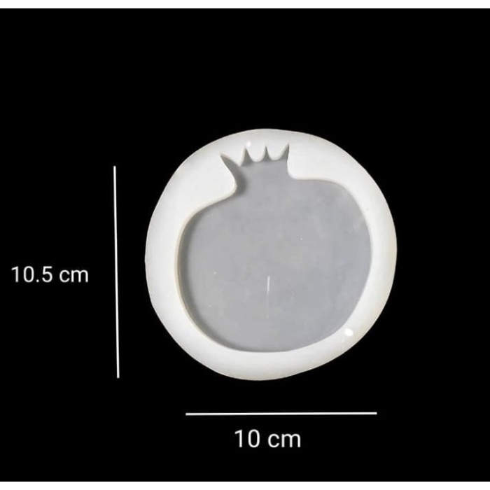 Nar Bardak Altı Kalıbı - Hobi Silikon Kalıbı - (Snt-B105inci)